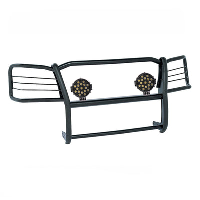 1998-2004 Chevrolet Blazer Grille Guard Kit Modular Incl. pair of 7.0"Dia.  LED  Lights w/ Black Trim Rings w/ Wiring Harness and Switch | Black Horse Off Road - Image 1