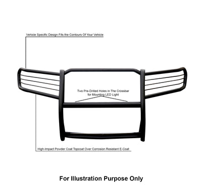 2011-2021 Jeep Grand Cherokee Grille Guard Modular | Black Horse Off Road - Image 8
