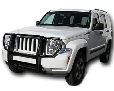 2008-2012 Jeep Liberty Grille Guard 1-Piece | Black Horse Off Road - Image 2