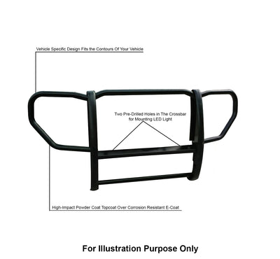 2008-2012 Jeep Liberty Grille Guard 1-Piece | Black Horse Off Road - Image 7