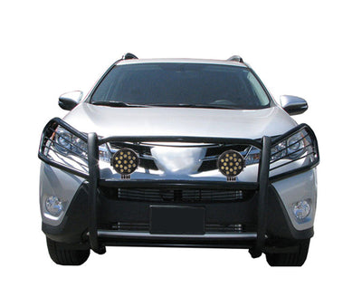 2006-2018 Toyota Rav4 Grille Guard Kit Modular Incl. pair of 7.0"Dia.  LED  Lights w/ Black Trim Rings w/ Wiring Harness and Switch | Black Horse Off Road - Image 4