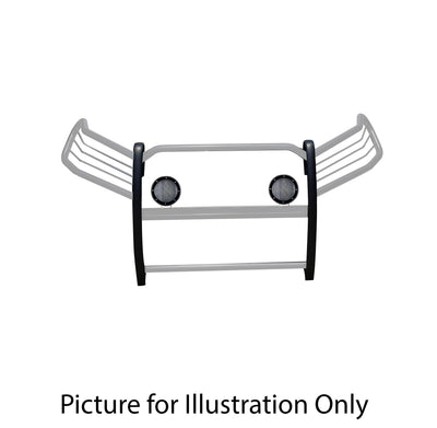 2019-2024 Toyota Rav4 Grille Guard Kit Modular Pair  of 5.3" Dia. LED Flood Lights w/ Black Trim Rings Wiring Harness  and Switch | Black Horse Off Road - Image 9