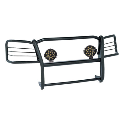 2005-2015 Toyota Tacoma Grille Guard Kit Modular Incl. pair of 7.0"Dia.  LED  Lights w/ Black Trim Rings w/ Wiring Harness and Switch | Black Horse Off Road - Image 5