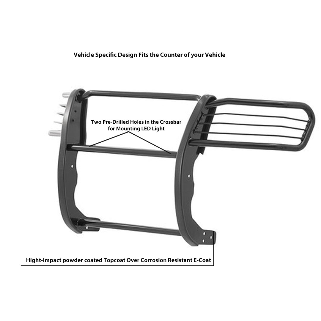 2005-2015 Toyota Tacoma Grille Guard Modular | Black Horse Off Road - Image 8