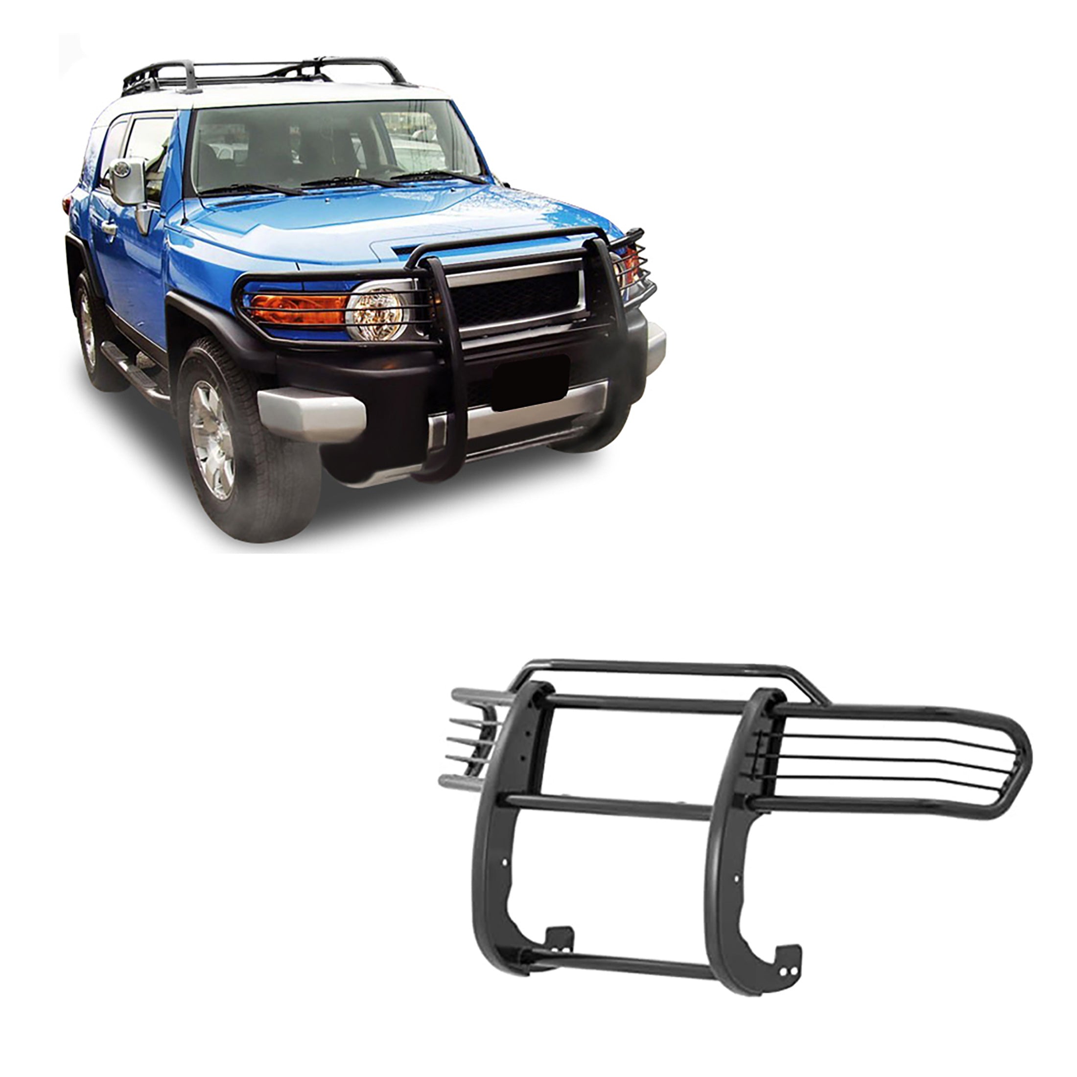2007-2014 Toyota Fj Cruiser Grille Guard Modular | Black Horse Off Road - Image 1