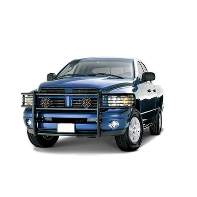 2003-2005 Dodge Ram Ram 1500 Grille Guard Kit Modular Incl. pair of 7.0"Dia.  LED  Lights w/ Black Trim Rings w/ Wiring Harness and Switch | Black Horse Off Road - Image 6