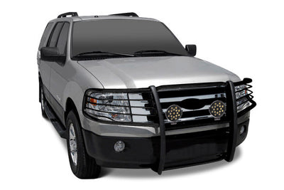 1995-2001 Ford Explorer / Mercury Mountaineer Grille Guard Kit Modular Incl. pair of 7.0"Dia.  LED  Lights w/ Black Trim Rings w/ Wiring Harness and Switch | Black Horse Off Road - Image 3