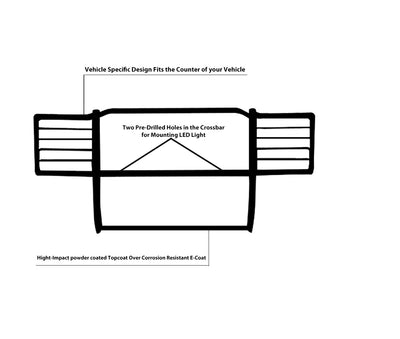 2011-2016 Ford F-250 Super Duty Grille Guard Modular | Black Horse Off Road - Image 5