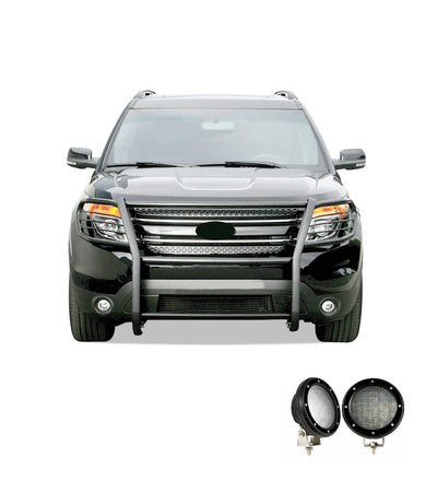 2016-2019 Ford Explorer Grille Guard Kit Modular | Black Horse Off Road - Image 8