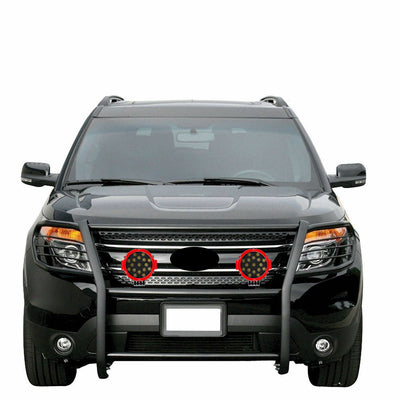 2016-2019 Ford Explorer Grille Guard Kit Modular | Black Horse Off Road - Image 5