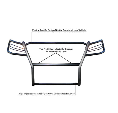 2019-2023 Ford Ranger Grille Guard Modular | Black Horse Off Road - Image 7