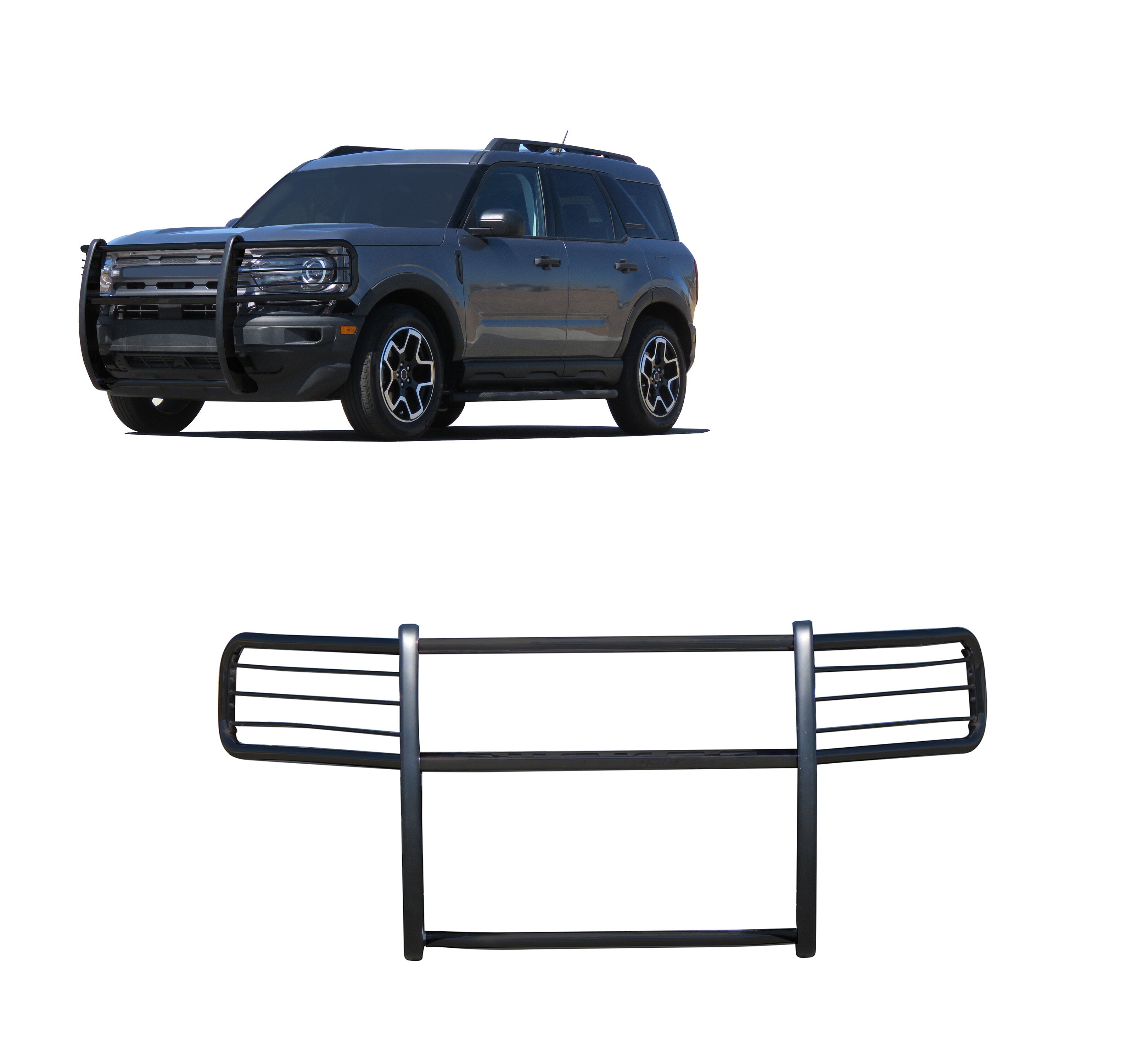 2021-2024 Ford Bronco Sport Grille Guard Modular | Black Horse Off Road - Image 1