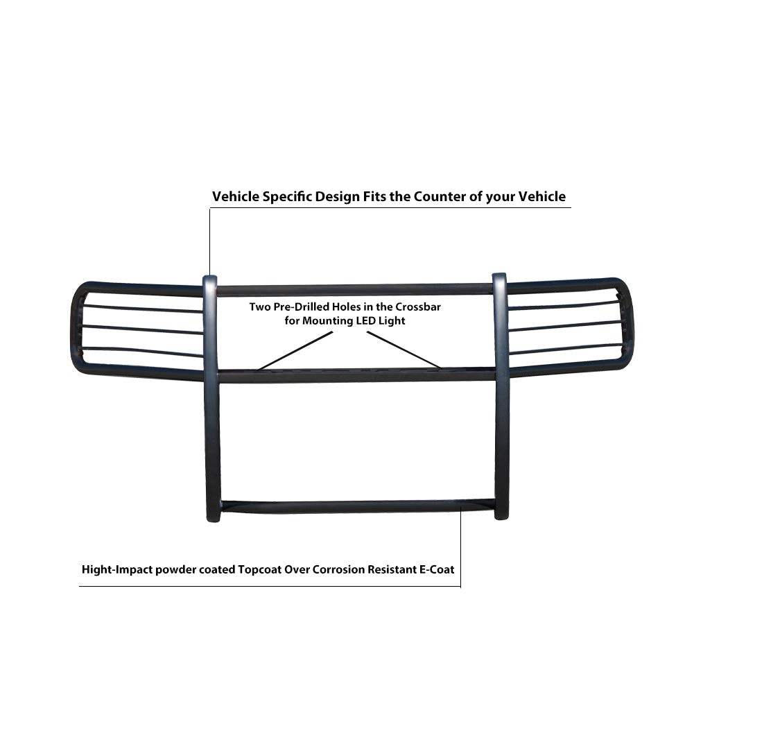 2021-2024 Ford Bronco Sport Grille Guard Modular | Black Horse Off Road - Image 8