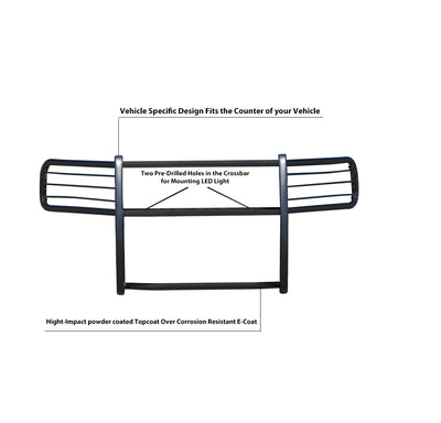 2021-2024 Ford Bronco Sport Grille Guard Modular | Black Horse Off Road - Image 8
