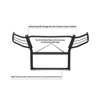 2015-2022 Canyon Grille Guard Modular | Black Horse Off Road - Image 6