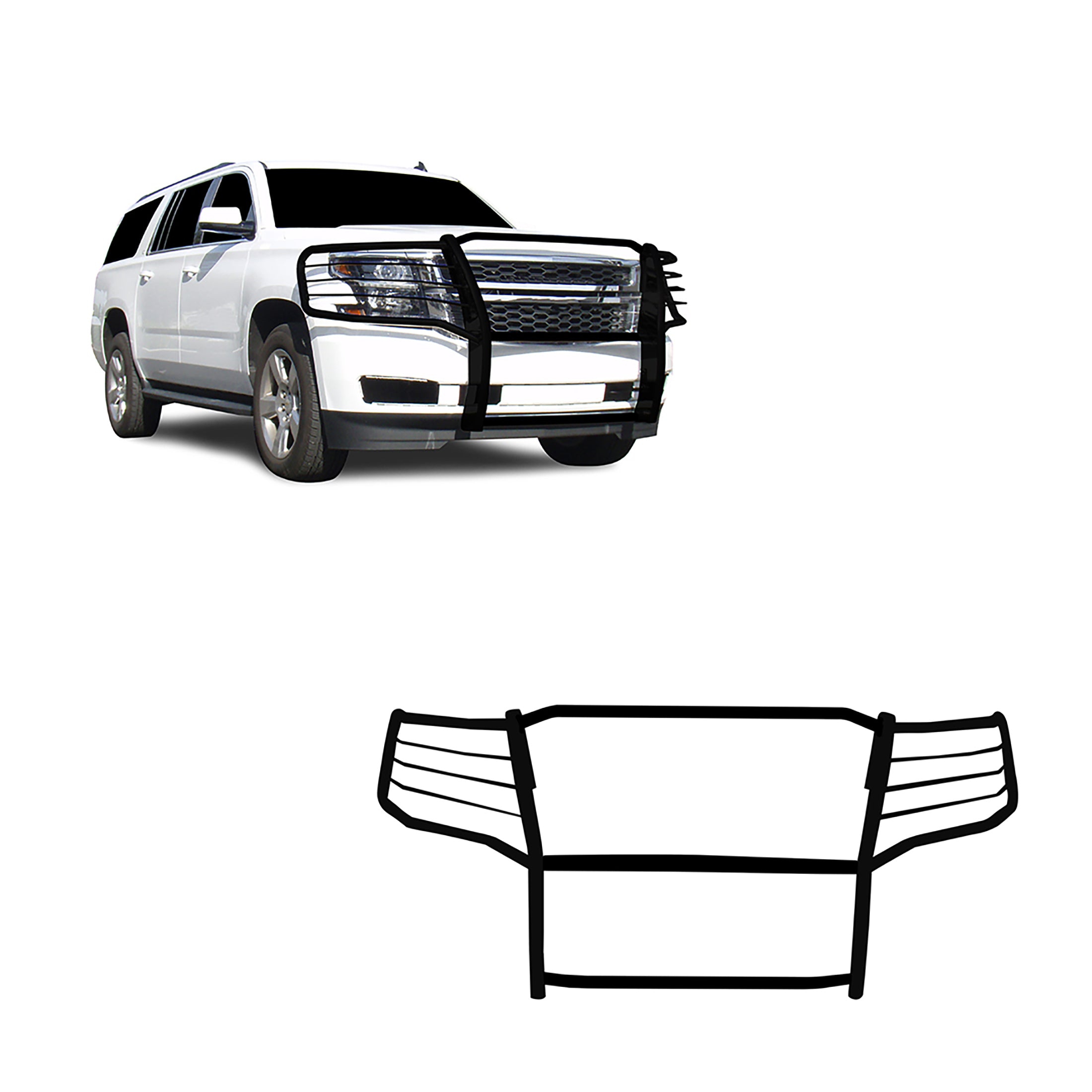 2015-2023 Chevrolet Suburban Grille Guard Modular | Black Horse Off Road - Image 1