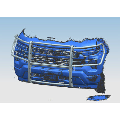 2022-2025 Chevrolet Silverado 1500 Grille Guard Modular | Black Horse Off Road - Image 3