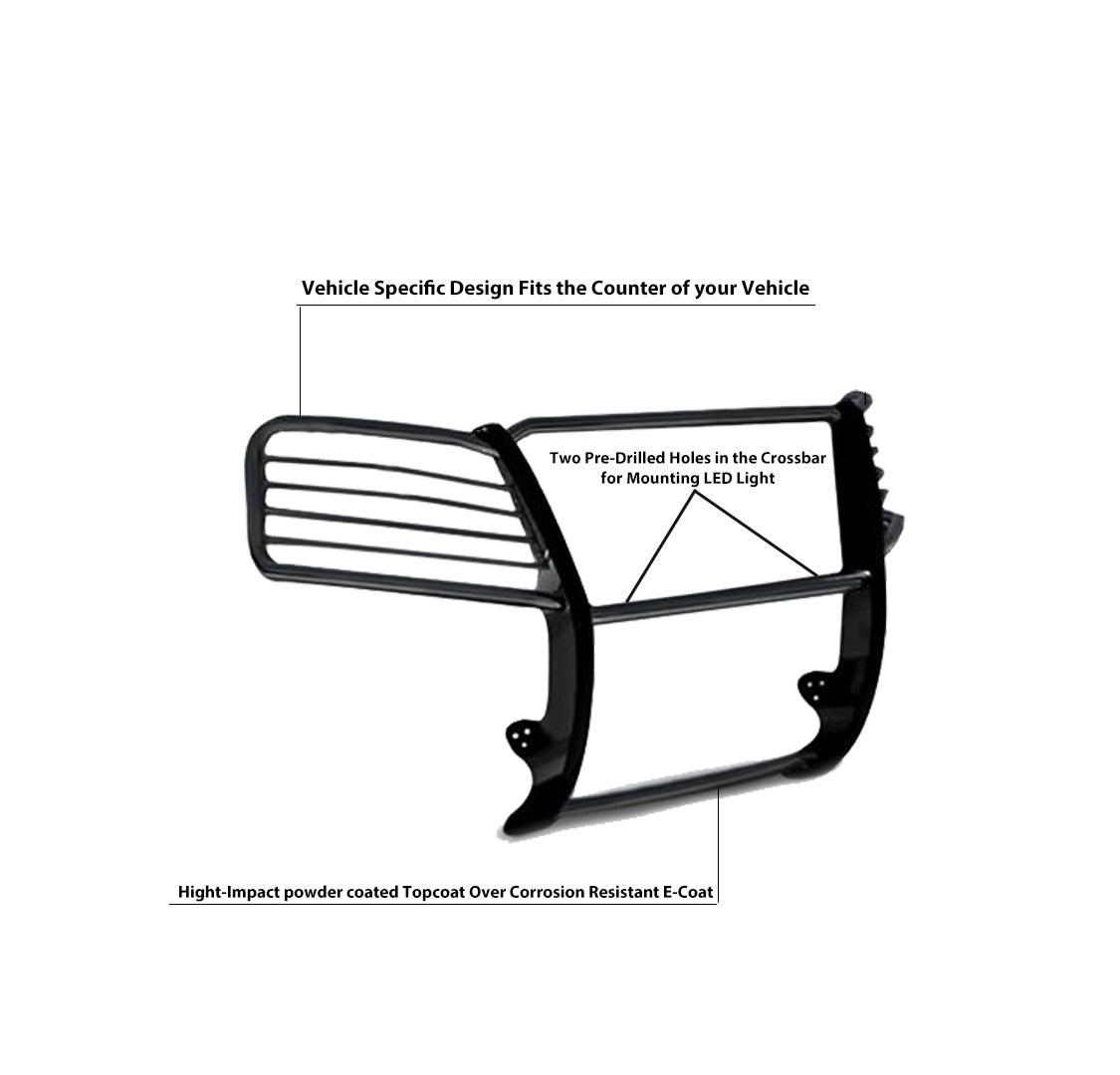 2014-2019 Chevrolet Silverado 1500 Grille Guard Modular | Black Horse Off Road - Image 2