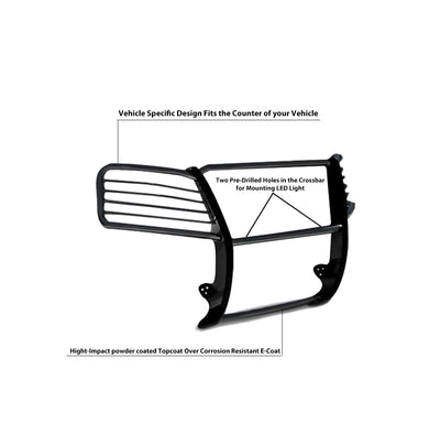 2014-2019 Chevrolet Silverado 1500 Grille Guard Modular | Black Horse Off Road - Image 2