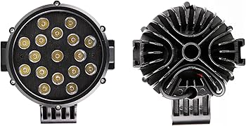 2019-2022 Chevrolet Silverado 1500 Grille Guard Kit Modular Incl. pair of 7.0"Dia.  LED  Lights w/ Black Trim Rings w/ Wiring Harness and Switch | Black Horse Off Road - Image 5
