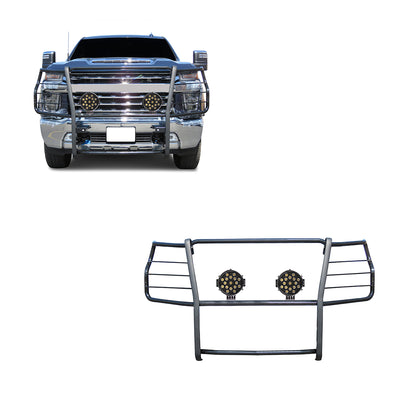 2020-2024 Chevrolet Silverado 2500 Hd Grille Guard Kit Modular | Black Horse Off Road - Image 1