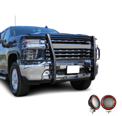 2020-2024 Chevrolet Silverado 2500 Hd Grille Guard Kit Modular | Black Horse Off Road - Image 9