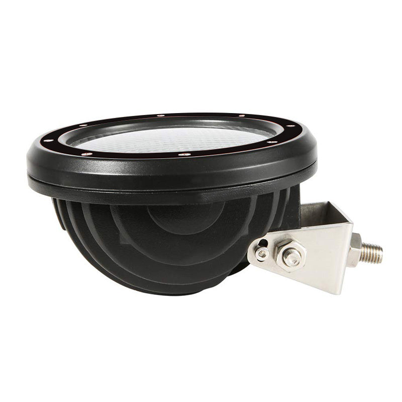 2018-2025 Jeep Gladiator Grille Guard Kit Modular Pair  of 5.3" Dia. LED Flood Lights w/ Black Trim Rings Wiring Harness  and Switch | Black Horse Off Road - Image 7
