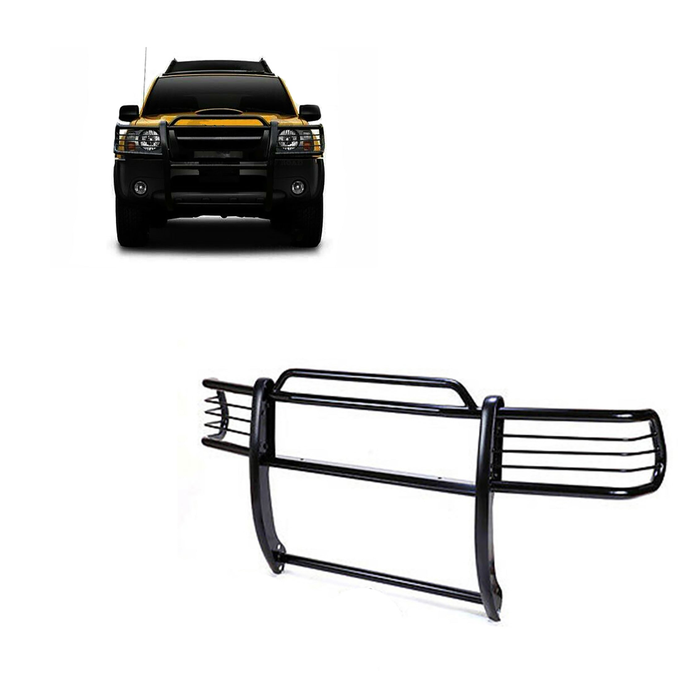 2002-2004 Nissan Frontier Grille Guard Modular | Black Horse Off Road - Image 1