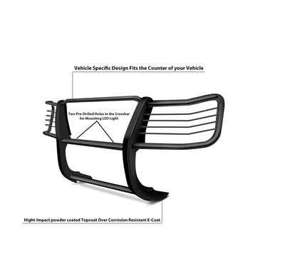2017-2024 Nissan Titan Grille Guard Modular | Black Horse Off Road - Image 7