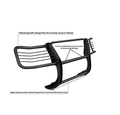 2016-2024 Nissan Titan Xd Grille Guard Modular | Black Horse Off Road - Image 9