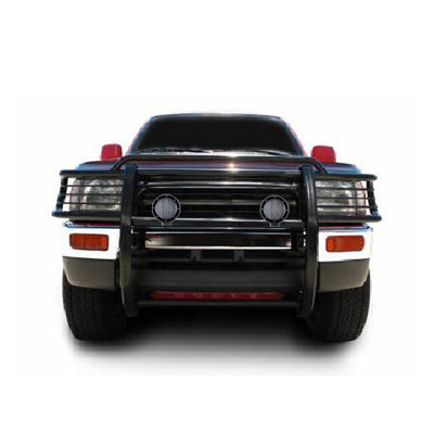 1996-2000 Toyota 4Runner Grille Guard Kit Modular Pair  of 5.3" Dia. LED Flood Lights w/ Black Trim Rings Wiring Harness  and Switch | Black Horse Off Road - Image 7
