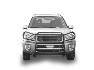 2001-2005 Toyota Rav4 Grille Guard Kit Modular Incl. pair of 7.0"Dia.  LED  Lights w/ Black Trim Rings w/ Wiring Harness and Switch | Black Horse Off Road - Image 4