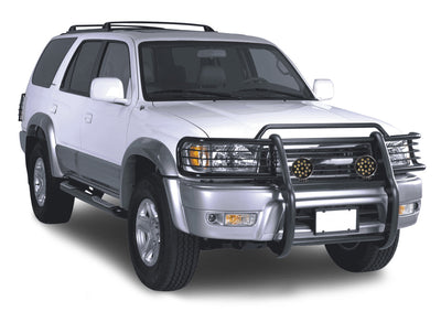 1999-2002 Toyota 4Runner Grille Guard Kit Modular Incl. pair of 7.0"Dia.  LED  Lights w/ Black Trim Rings w/ Wiring Harness and Switch | Black Horse Off Road - Image 3