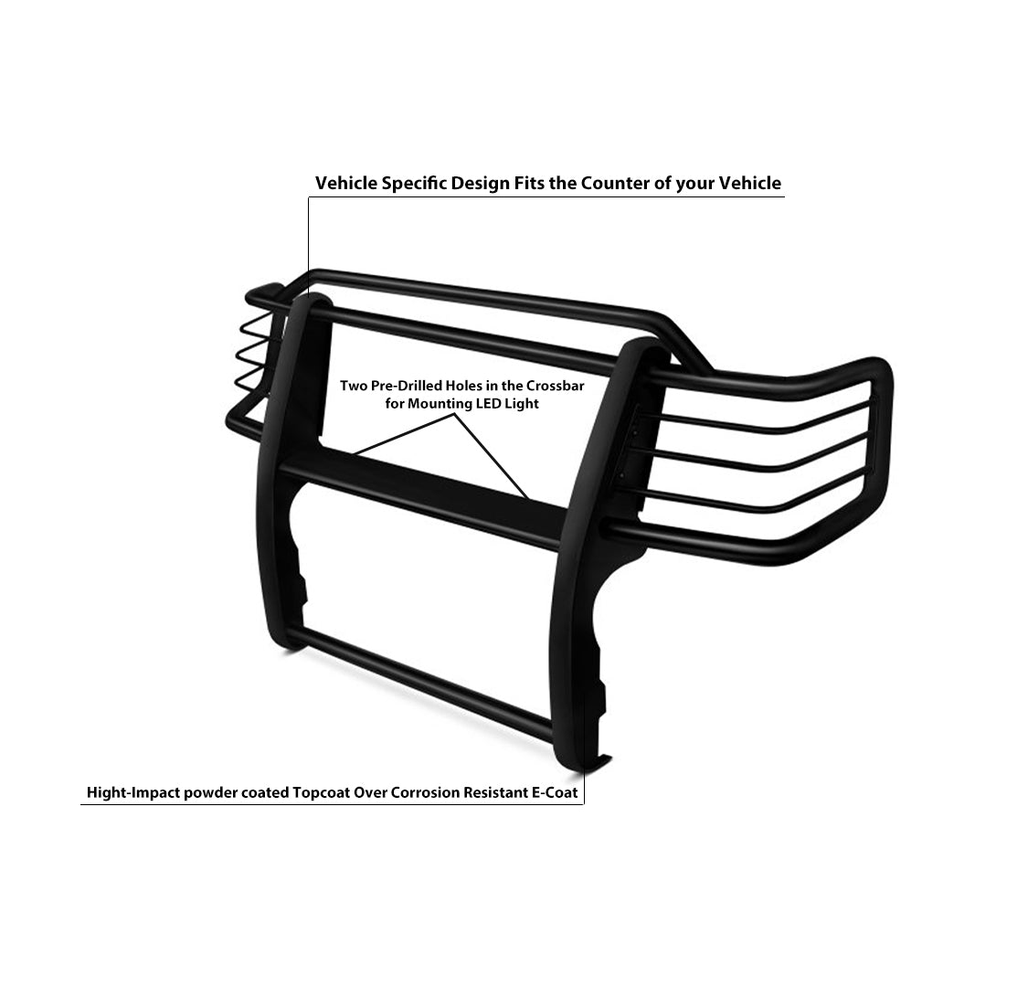 2001-2004 Toyota Tacoma Grille Guard Modular | Black Horse Off Road - Image 5