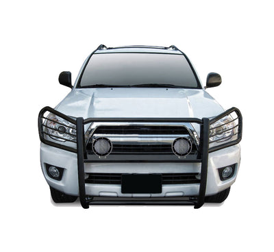 2003-2009 Lexus Gx470 / Toyota 4Runner Grille Guard Kit Modular Pair  of 5.3" Dia. LED Flood Lights w/ Black Trim Rings Wiring Harness  and Switch | Black Horse Off Road - Image 8