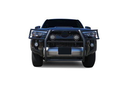 2010-2024 Toyota 4Runner Grille Guard Kit Modular Pair  of 5.3" Dia. LED Flood Lights w/ Black Trim Rings Wiring Harness  and Switch | Black Horse Off Road - Image 7