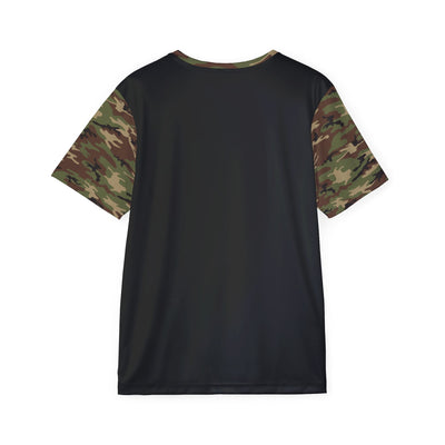 Personalized Chevy Bowtie Camo Men's Sports Jersey Tee, Classic Fit T-Shirt