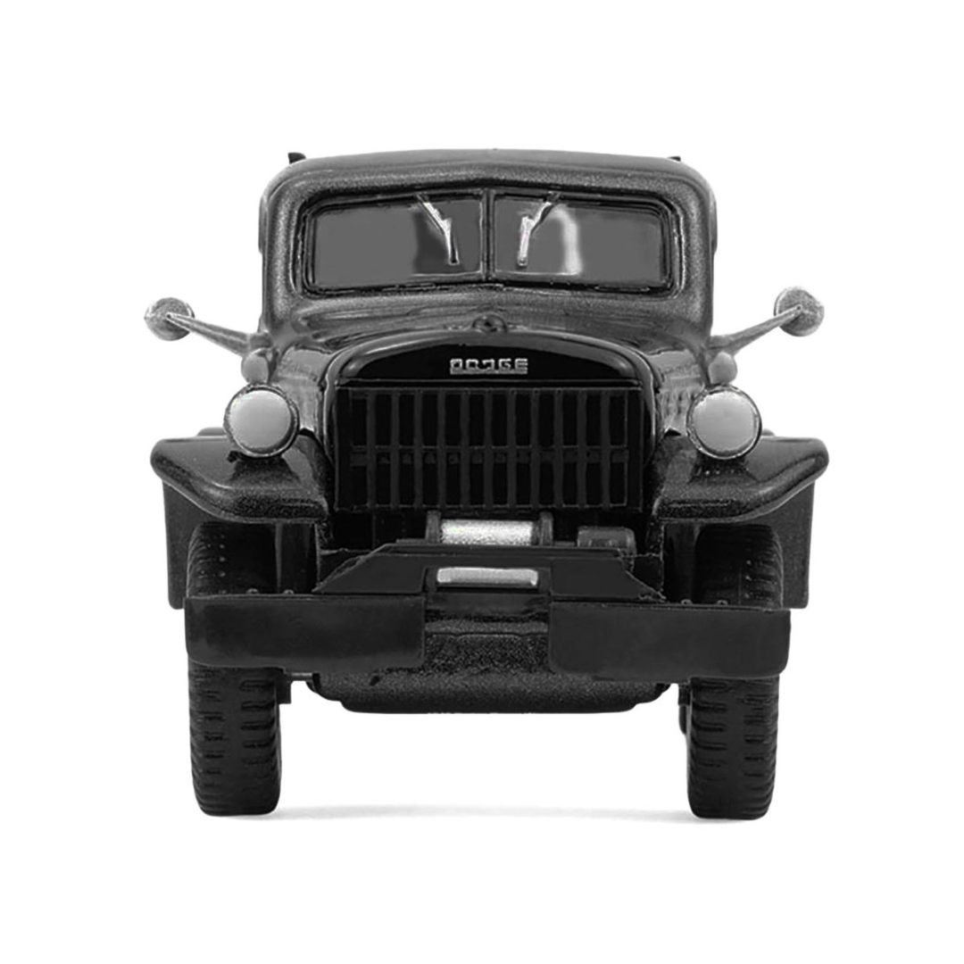 1946 Dodge Power Wagon Fire Truck Black "Black Bandit" Series 30 1/64 Diecast Model Car