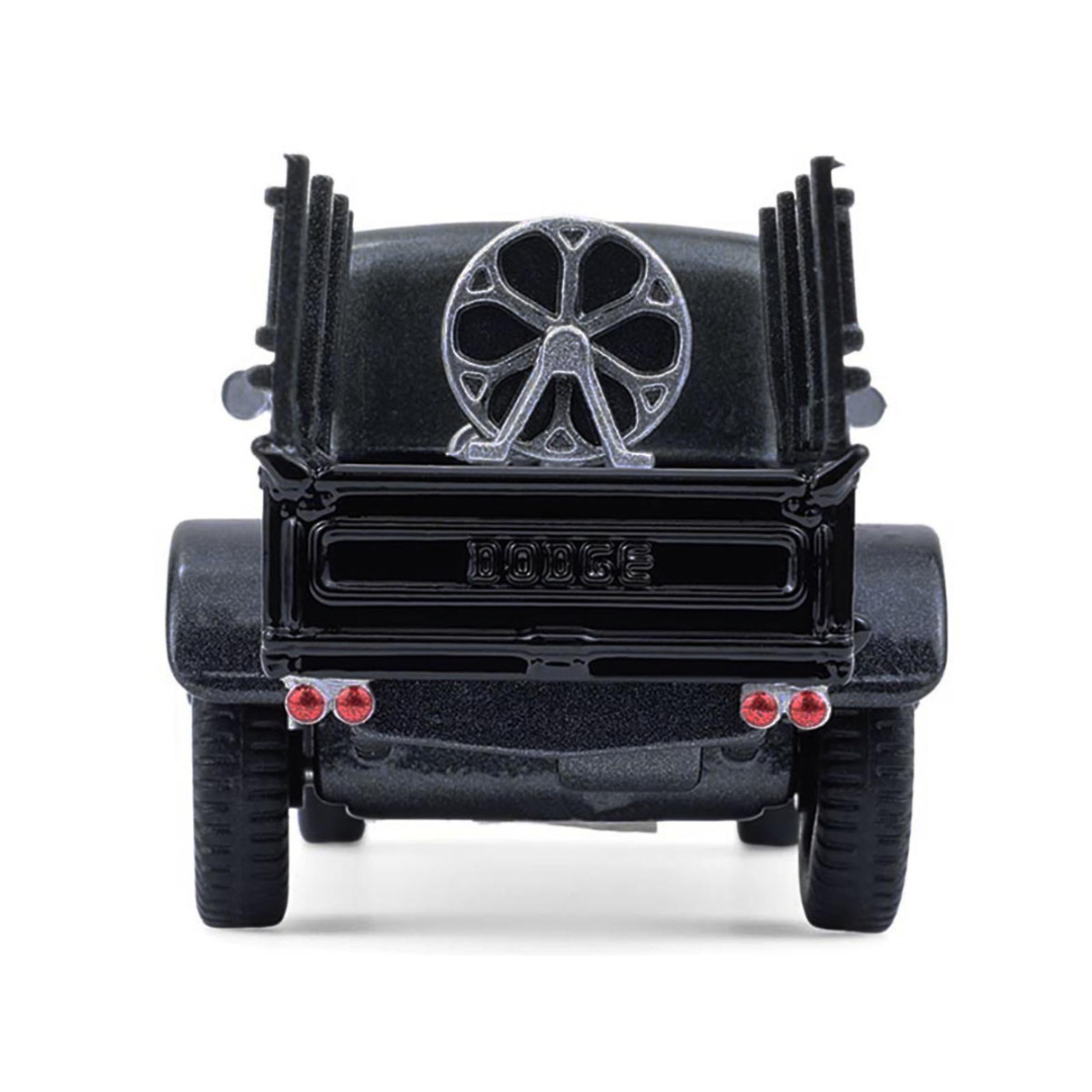 1946 Dodge Power Wagon Fire Truck Black "Black Bandit" Series 30 1/64 Diecast Model Car