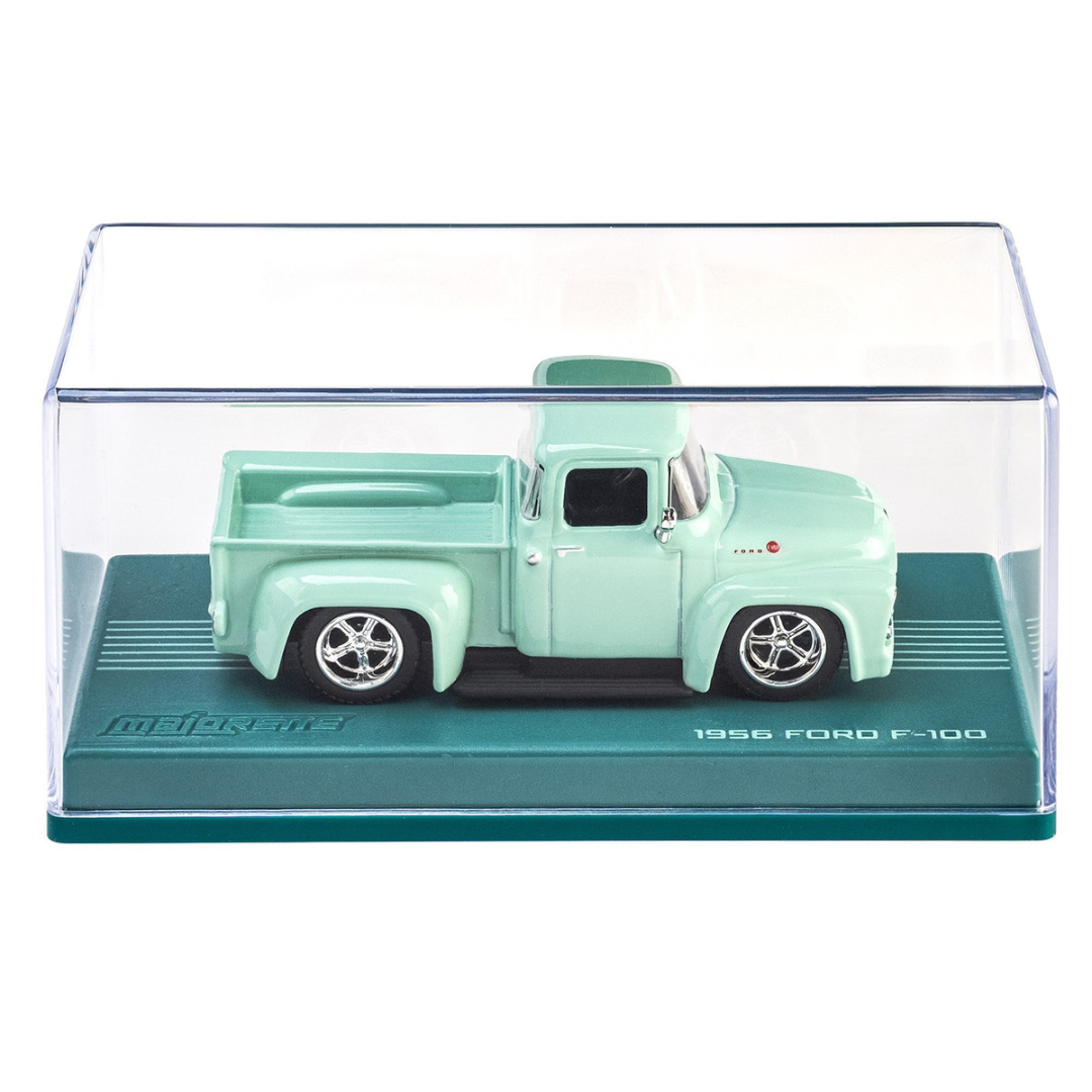1956 Ford F-100 Pickup Truck Light Green "Collection" Series 1/64 Diecast Model Car