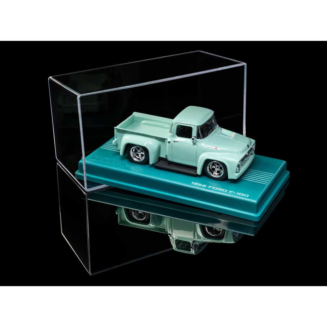 1956 Ford F-100 Pickup Truck Light Green "Collection" Series 1/64 Diecast Model Car