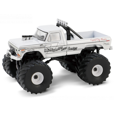 1978 Ford F-250 Monster Truck White "Capitol City Monster" "Kings of Crunch" Series 15 1/64 Diecast Model Trucks