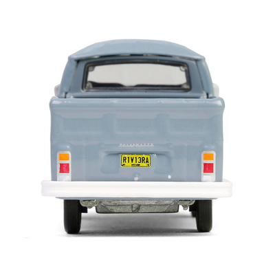 1978 Volkswagen Type 2 Double Cab Pickup Truck "Volkswagen Service" Gray "Club Vee-Dub" Series 20 1/64 Diecast Model Car