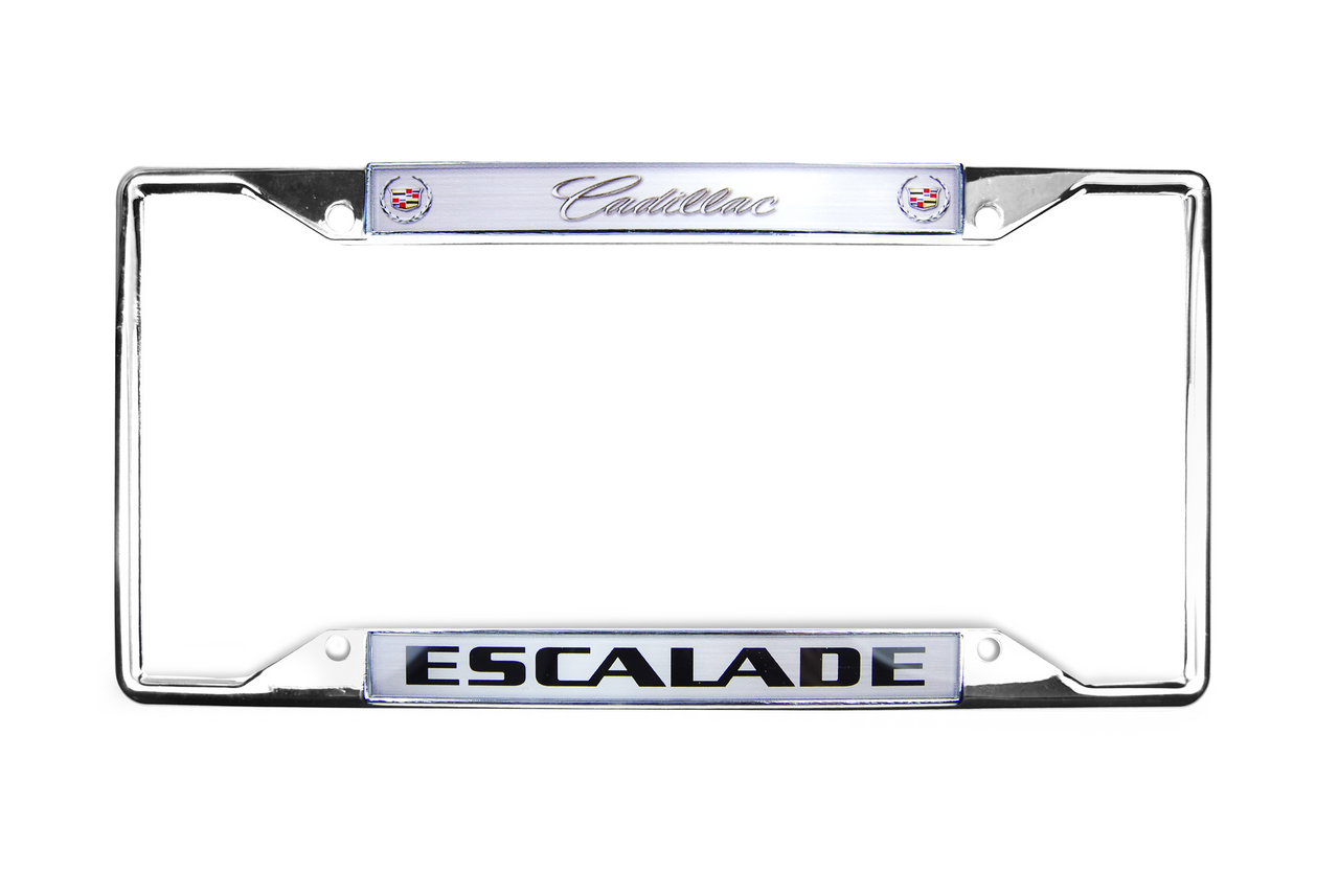 Cadillac Escalade Chrome License Plate Frame