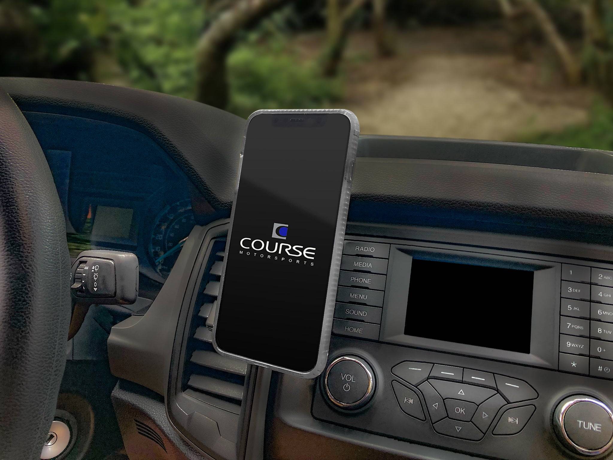 Direct Fit Phone Mount - Ford Ranger (2017-2023) Without Navigation
