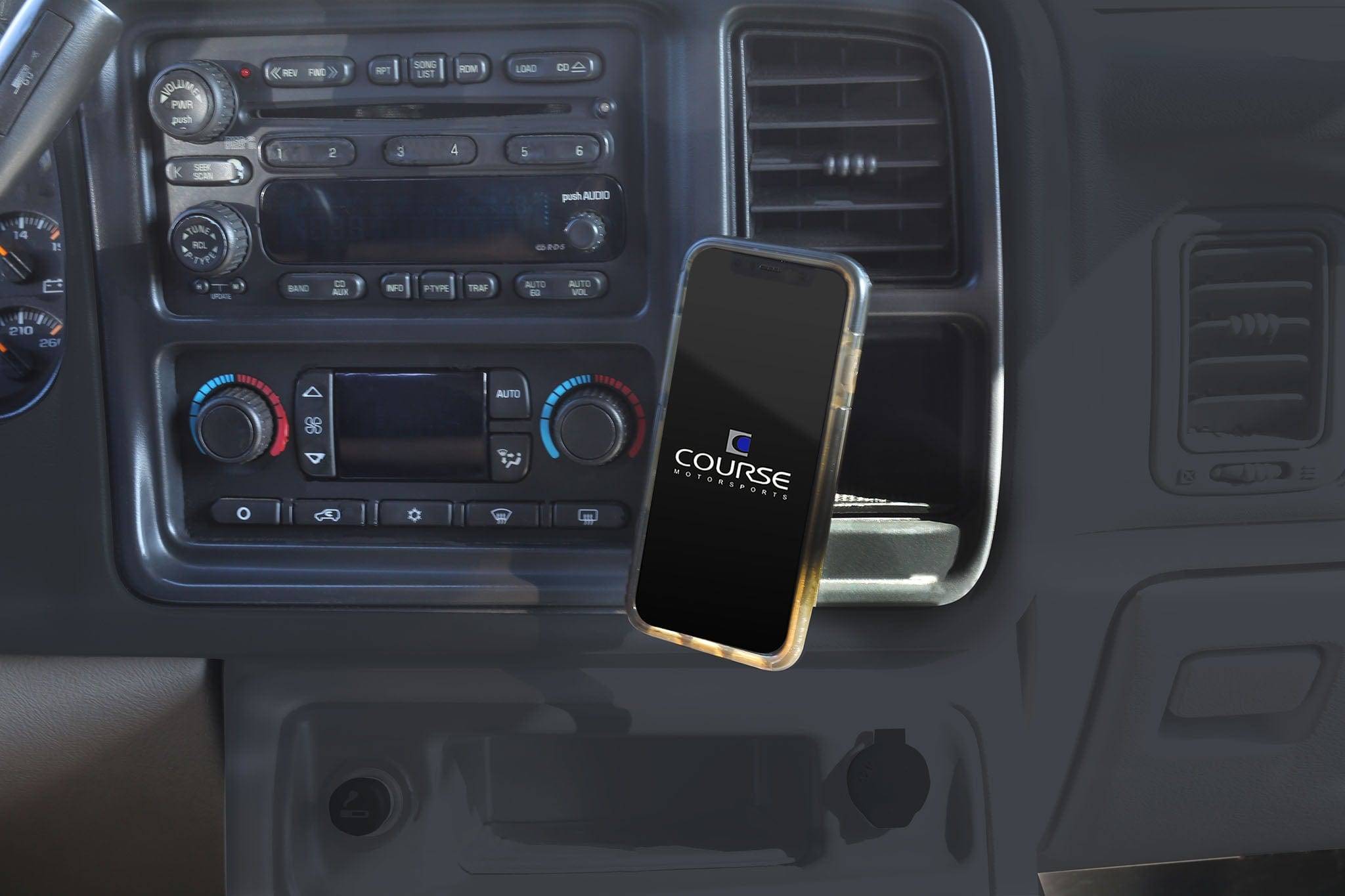 DirectFit Phone Mount: Chevrolet Suburban/Tahoe, Silverado/Sierra, GMC Yukon/XL/Denali, Cadillac Escalade (2000-2006)