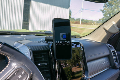 Dodge Ram New Body 2019+ (Large Screen Only) - Overland Device/Phone Mount