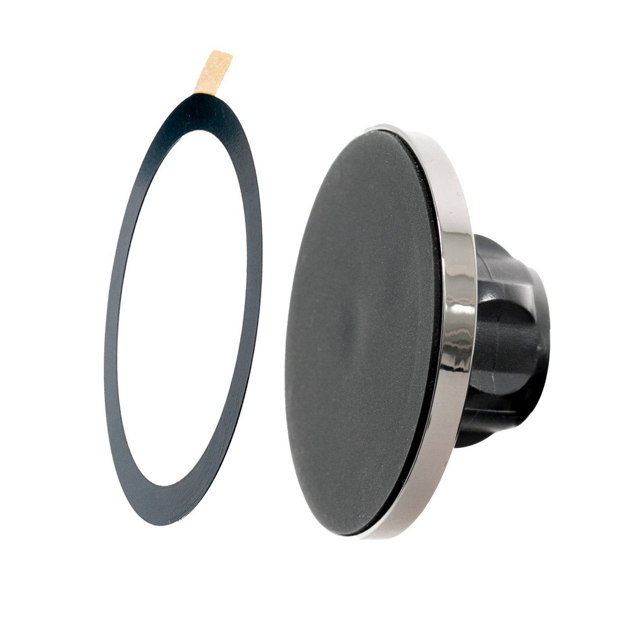 Non Charging MagSafe Compatible Magnetic Swivel Mount and Steel Ring