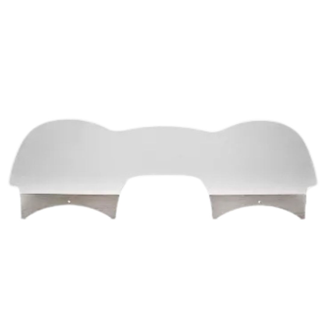 2003-2006 Chevrolet SSR Windjammer Plain Standard Unit - Brushed Stainless Steel - American Car Craft