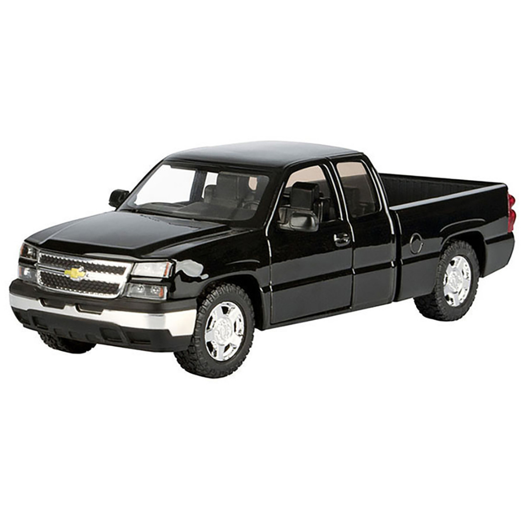 2006 Chevrolet Silverado 1500 Pickup Truck Black "Die-Cast Collection" Series 1/25 Diecast Model Car